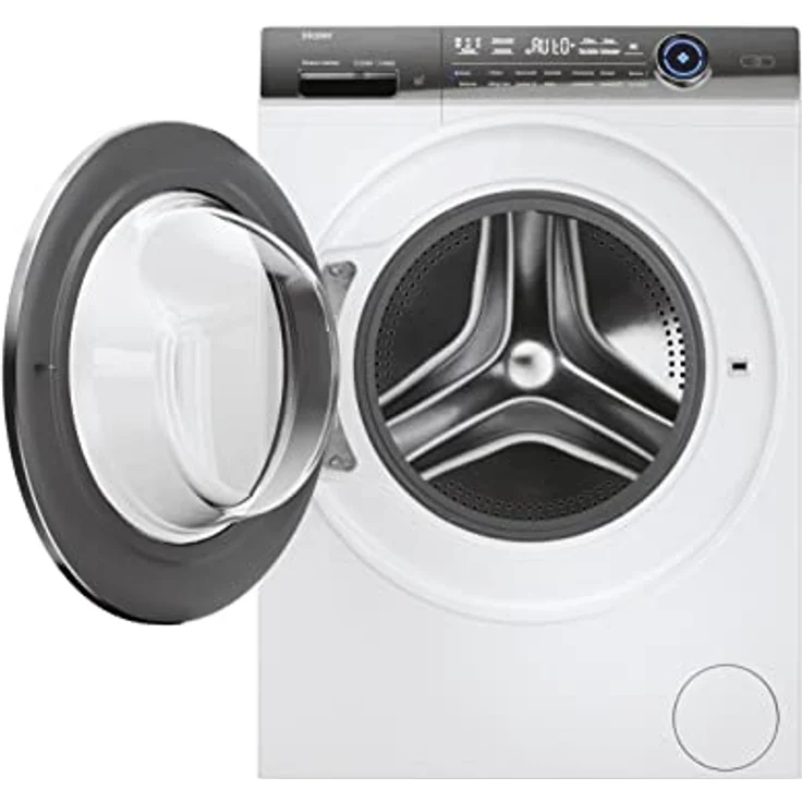 Haier HW110-B14979U1 Frontlader 11 kg 1.400 U pro Min WLAN (Wi-Fi) - Energieeffizienz A -30%, Direct Motion Motor, Dampffunktion, Smart Dual Spray, Antibakterielle Technologie, Wi-Fi & hOn App, Pillow-Schontrommel, Trommelinnenbeleuchtung, Personalisiertes Wascherlebnis, Endzeitvorwahl, i-Time, XL-Trommel – Bild 4