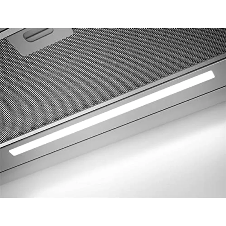 AEG DPE5660M, Dunstabzugshaube 60cm, Grau, Abluft/Umluft, max. 415 m³/h, A, SoftTouch Tasten – Bild 6