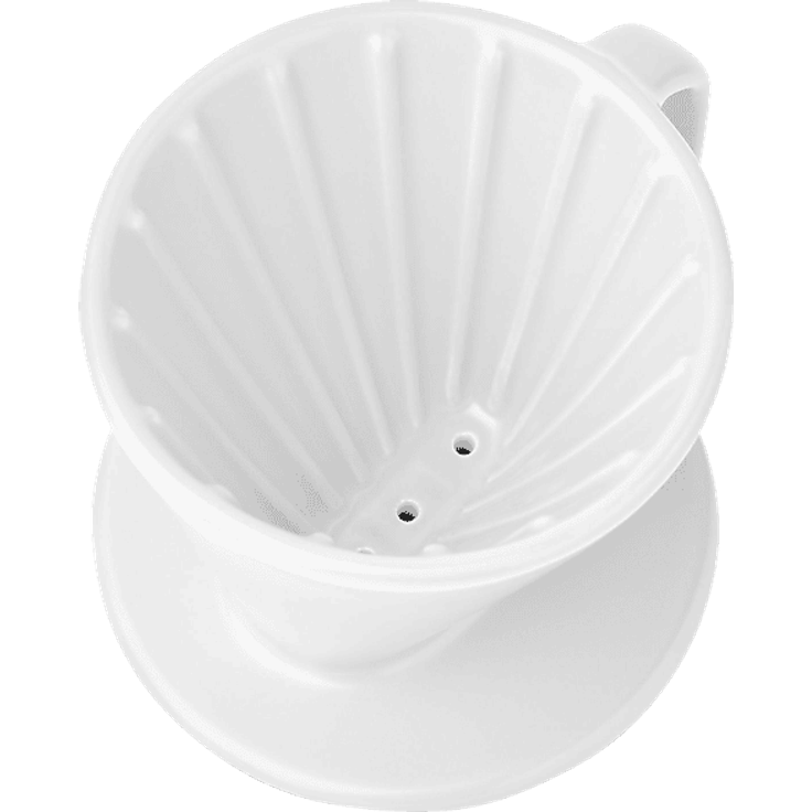 TCHIBO Gr.101 Handkaffeefilter Weiß, präzise Aromaextraktion für perfektes Kaffeegenuss