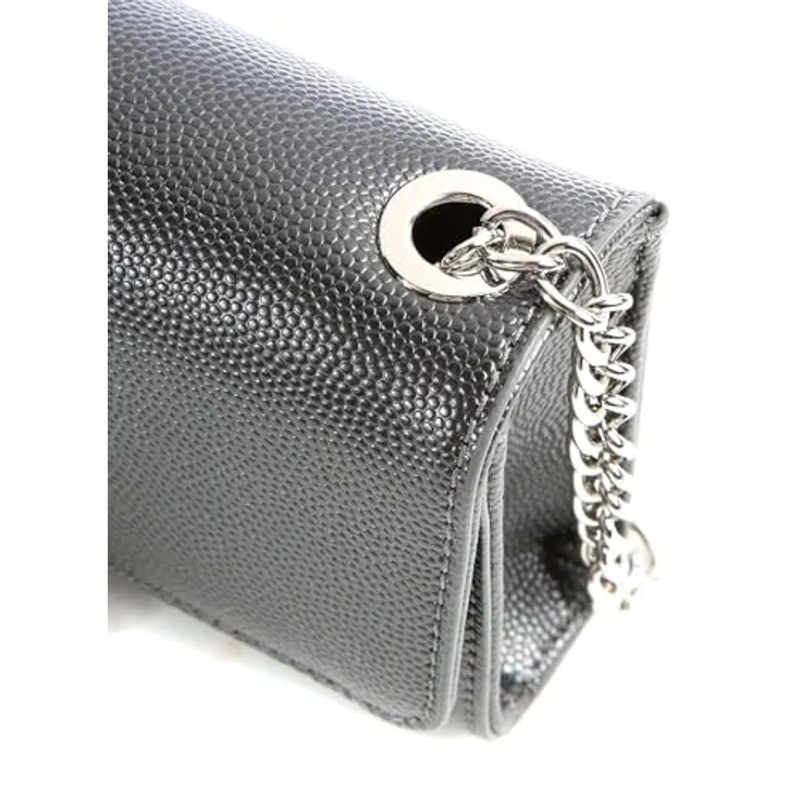 VALENTINO BAGS Umhängetasche DIVINA Mini Bag, Damen Kettentasche aus Lederimitat, 17 x 11,5 x 4 cm, schickes Design, abnehmbare Umhängekette, Schwarz – Bild 3