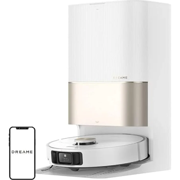 Xiaomi DREAME X40 Ultra, Staubsauger Roboter mit leistungsstarker Saugfunktion, Weiß – Bild 2