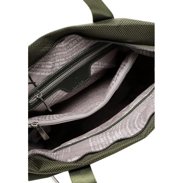 SURI FREY Shopper SFY SURI Sports Marry, zweifarbiges Nylon-Design mit Reißverschluss und Anhänger, Damen – Bild 7