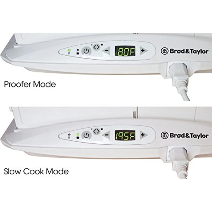 Brod & Taylor FP-205 Gärrautomat und Schongarer, 220 Watt, geeignet für Joghurtherstellung, Gären, Fermentieren, bis 90 °C, weiß – Bild 6