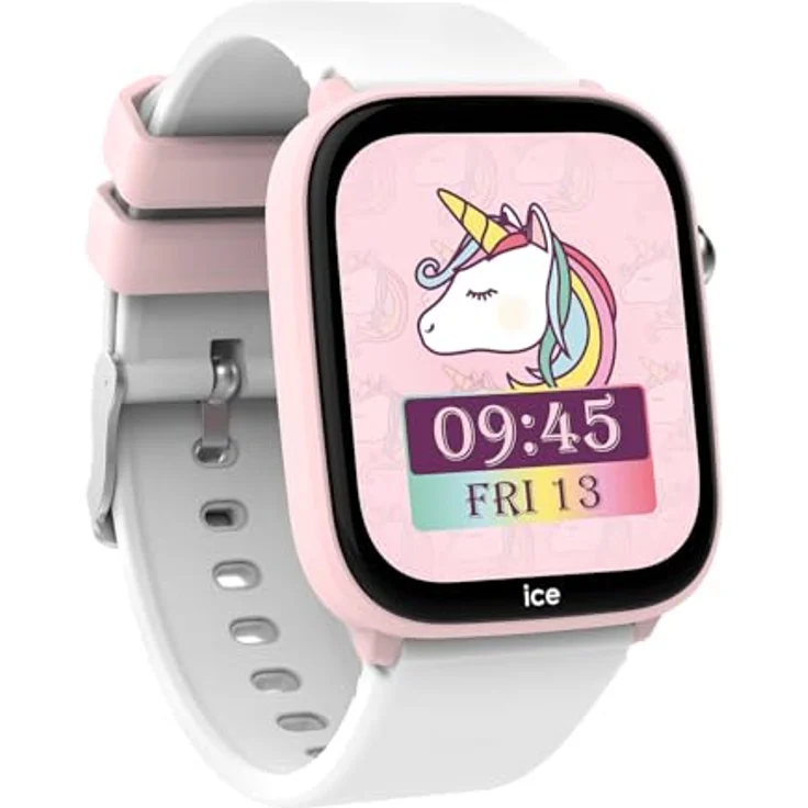 ICE-WATCH Ice smart junior 3.0 FM, Rosa geolokalisierbare verbundene Uhr für Mädchen mit Silikonarmband, 1.75 Zoll, wasserdicht bis IP68 – Bild 3
