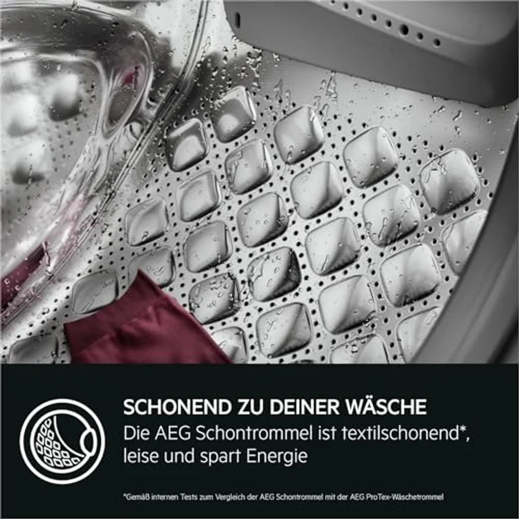 AEG 7000 ProSteam® Waschmaschine LR7EW75400 – 10 kg, UniversalDose, WiFi, Dampfprogramm, entfernt Gerüche & Falten in 25 Min. – Bild 12