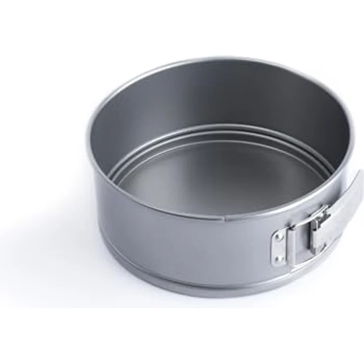 KitchenAid 20 cm Springform, aluminisierter Stahl mit PFAS-freier Antihaftbeschichtung, grau, backofenfest bis 230°C, spülmaschinenfest – Bild 1