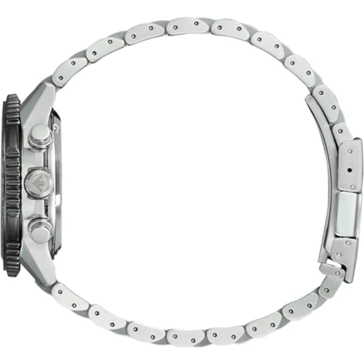 Citizen Eco-Drive Herrenuhr Chronograph, Edelstahl schwarz, solar, mit Antireflex-Saphirglas, CA4664-60E – Bild 3