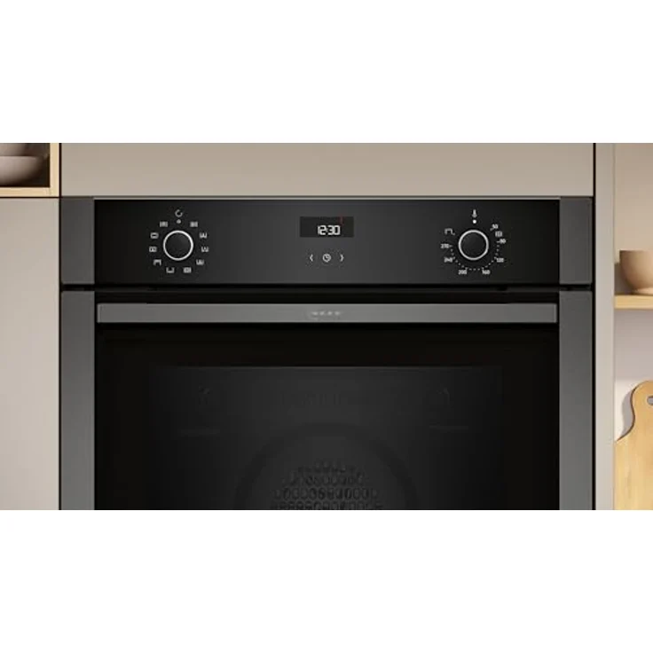 Neff B1ACE2AG3, N 50, Backofen, 60 x 60 cm, Graphite-Grey, Made in Germany - Energiesparender Backofen mit EasyClean und vielseitigen Programmen – Bild 3