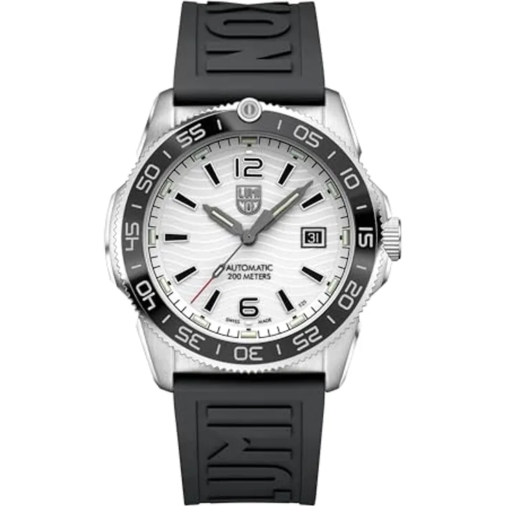Luminox Pacific Diver Automatische Taucheruhr, 42 mm, Midnight Mariner, Wasserdicht bis 200 m, Saphirglas, Kautschukband