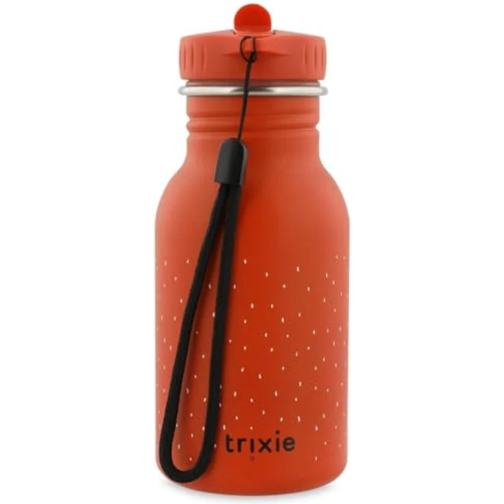 Trixie Baby Edelstahl Trinkflasche 350ml mit Tiermotiv, 15,5 cm hoch, rostfrei und leicht zu reinigen – Bild 3