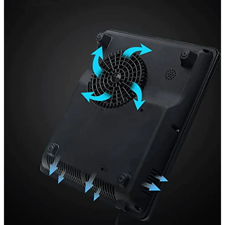 Retoo Induktionskochplatte Induktionskochfeld 1 Platte 2200W, 4 Temperatureinstellungen, Kochfeld, Induktions Herdplatte Touch-Steuerung, Kochplatte, Schwarz – Bild 5