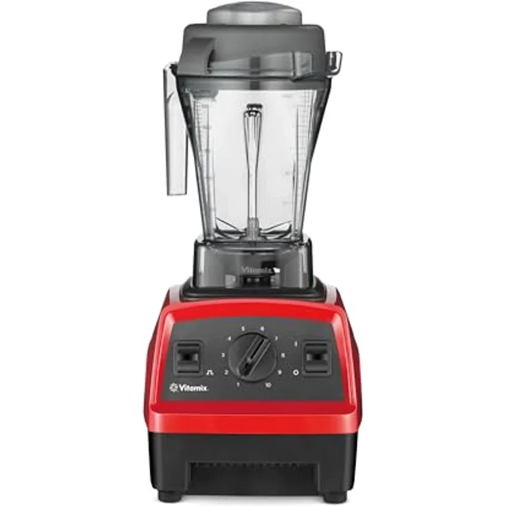 Vitamix Explorian E310, Hochleistungsmixer mit 1,4-Liter-Tritan-Behälter, variable Geschwindigkeit, Pulsfunktion, rot – Bild 1