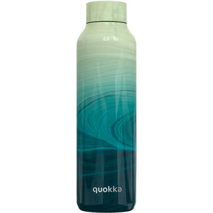 Quokka SOLID OCEAN, Thermosflasche aus Edelstahl 630 ml mit doppelwandiger Vakuumisolierung, BPA-frei und Anti-Leak-Verschluss – Bild 1