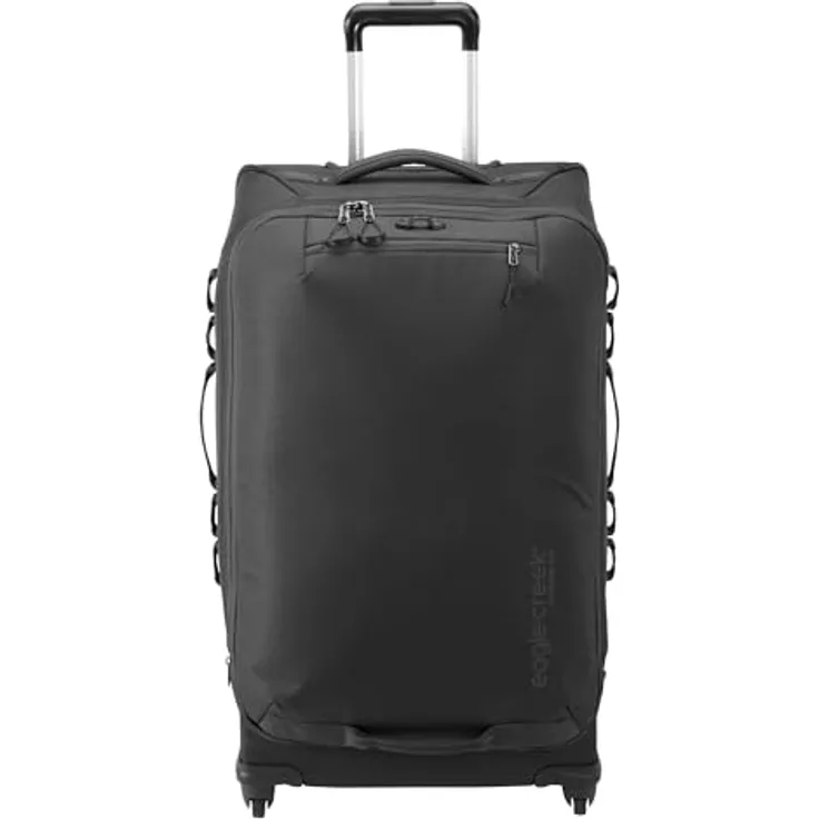 Eagle Creek Expanse Rollkoffer mit 95L / 30", Mitternachtsschwarz, Teleskopgriff und erweiterbarem Hauptfach
