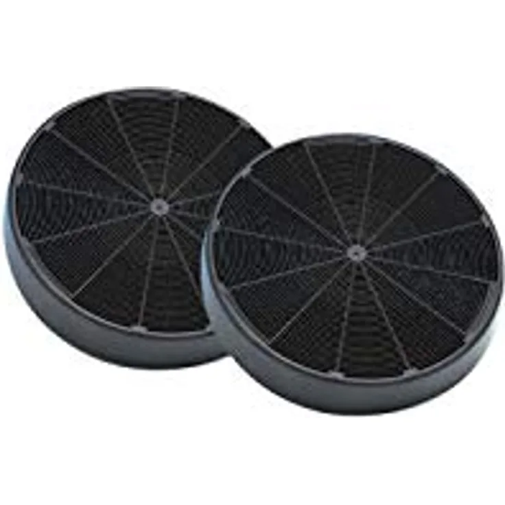 FABER SOLIDO Kohlefilter F8 (Inhalt 2 Stk.) für Daisy, Glam Light, Vanity, Grexia, Dunstabzugshauben-Zubehör
