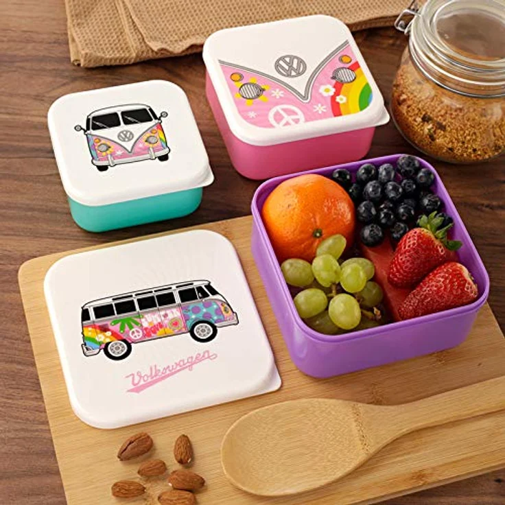 Puckator  VW T1 Summer Love Lunchboxen, 3 Stück – Bild 5