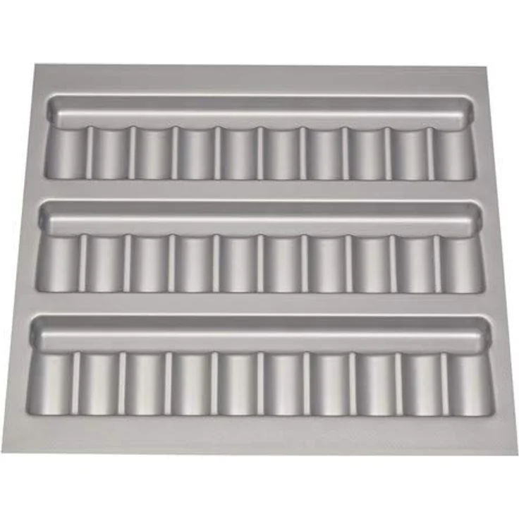 Orga-Box Gewürzgläsereinsatz silbergrau für 60er Schublade z.B. Nobilia ab August 2012 (473 x 488 mm) Gewürzdoseneinsatz III - Preisvergleich – Bild 2