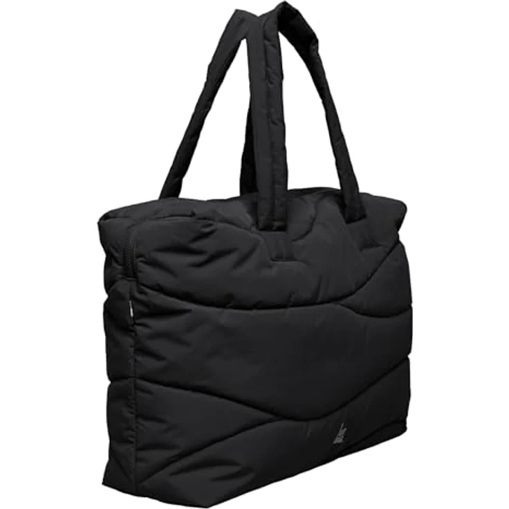 GOT BAG Everyday Bag Wavy Puffer Shopper Tasche, 48 cm, schwarz, 100% Nylon – Bild 7