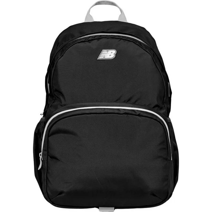 New Balance ADULT BACKPACK, Freizeitrucksack aus 100% Polyester, schwarz, sportlich