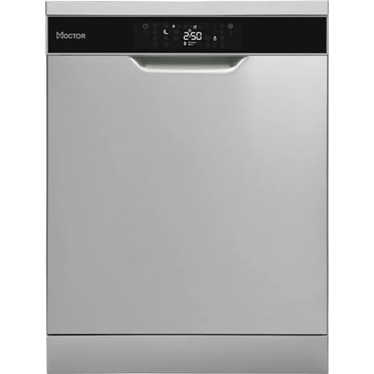 MOCTOR DW70014AS Geschirrspüler freistehend, Silber, 14 Gedecke, Aquastop, WIFI Funktion, Auto Door – Bild 1