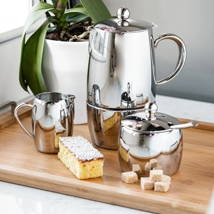 Café Stål BEC-10M Espresso Kaffeekocher, Edelstahl – Bild 5