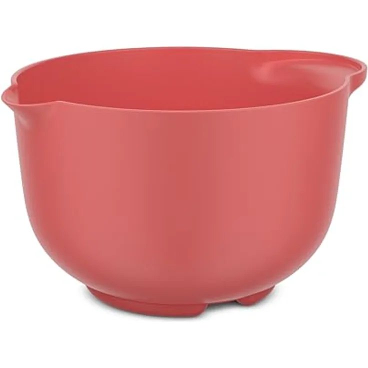 Mepal Rührschüssel Chef it, 3000 ml, Anti-Rutsch Boden, mikrowellen- und spülmaschinengeeignet, hitzebeständig bis 110°C, Coral
