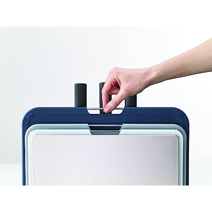 Joseph Joseph Nest Boards Plus 6-teiliges Messer-Set und Schneidebretter-Set Silber – Bild 2