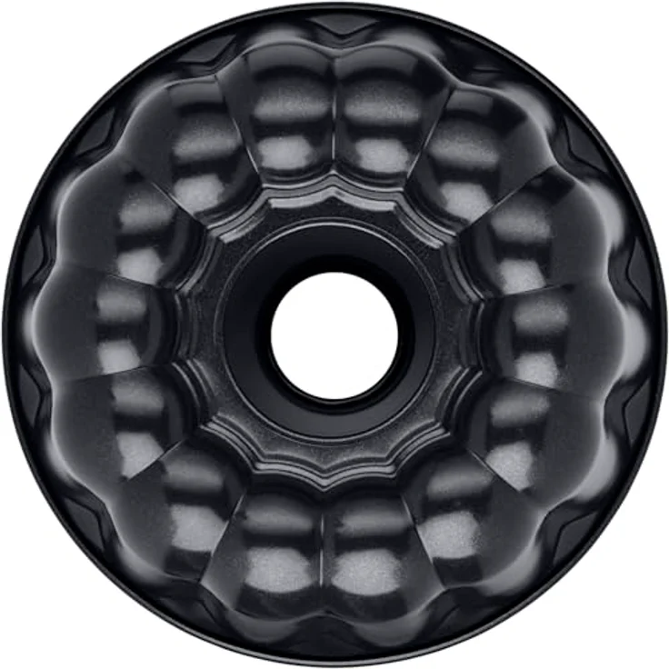 Kaiser La Forme Plus Bund-- Gugelhupfform, 24 cm, leboden, antihaftbeschichtet, schnittfest, extra hoher Rand – Bild 7