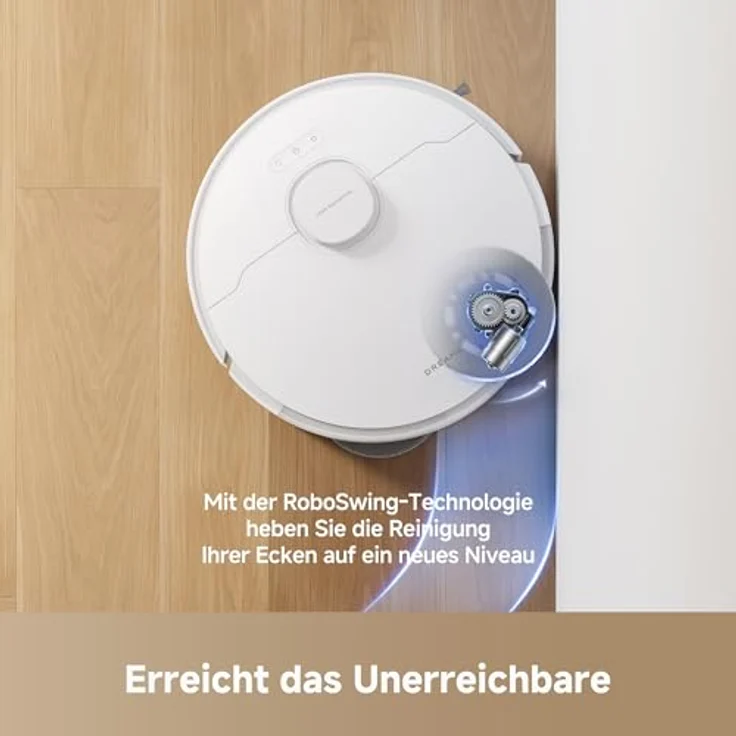 dreame L10s Pro Gen3, intelligenter Saug- und Wischroboter mit 13.000 Pa Saugkraft, DuoScrub-Wischsystem, 7 mm Moppanhebung, leistungsstarker Teppichreinigung, 5.200 mAh Akku – Bild 3