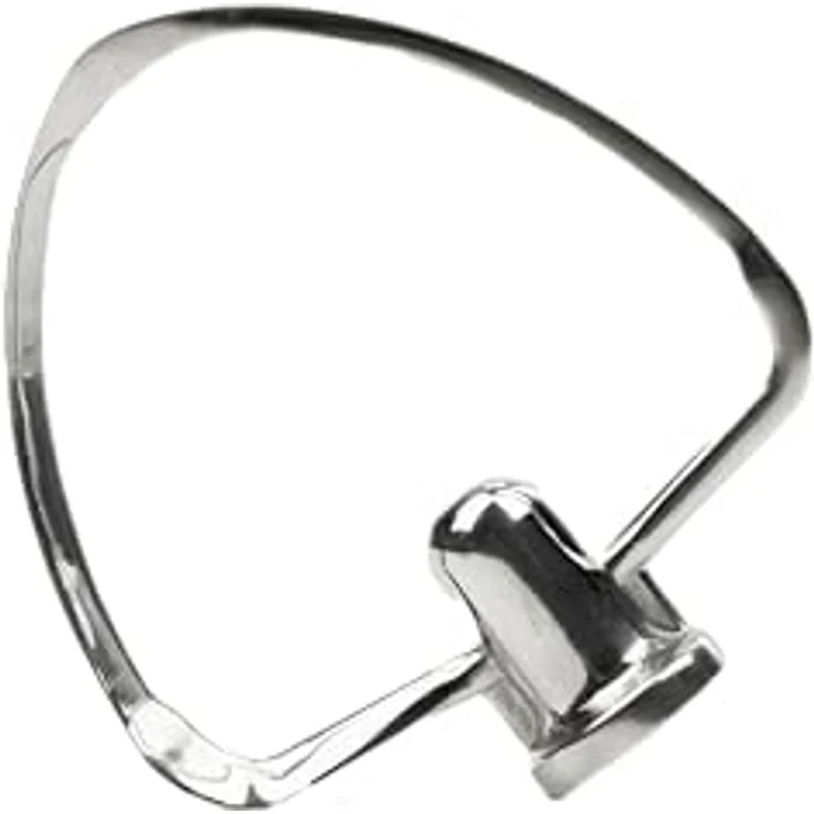 Kitty Professional Flachrührer Edelstahl "Schmetterling" für KitchenAid MINI | schneller und spülmaschinenfest, silber – Bild 1