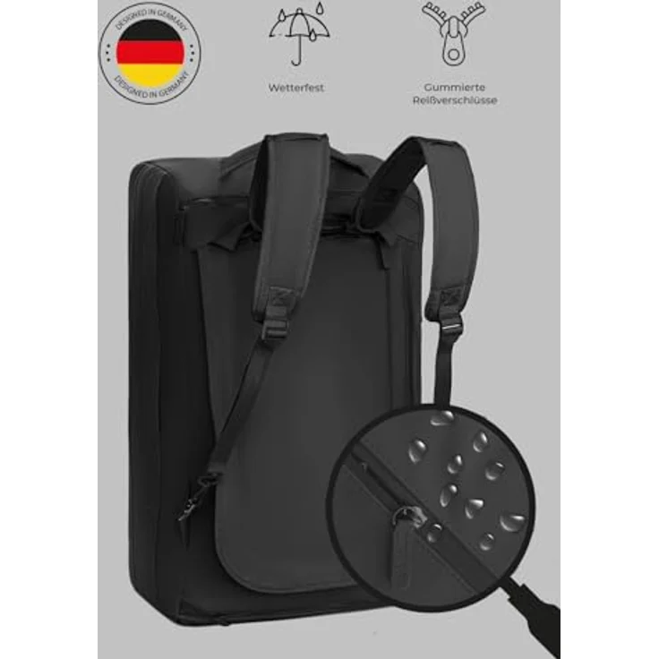 Pactastic Urban Collection Reisetasche 37 cm black – Bild 6
