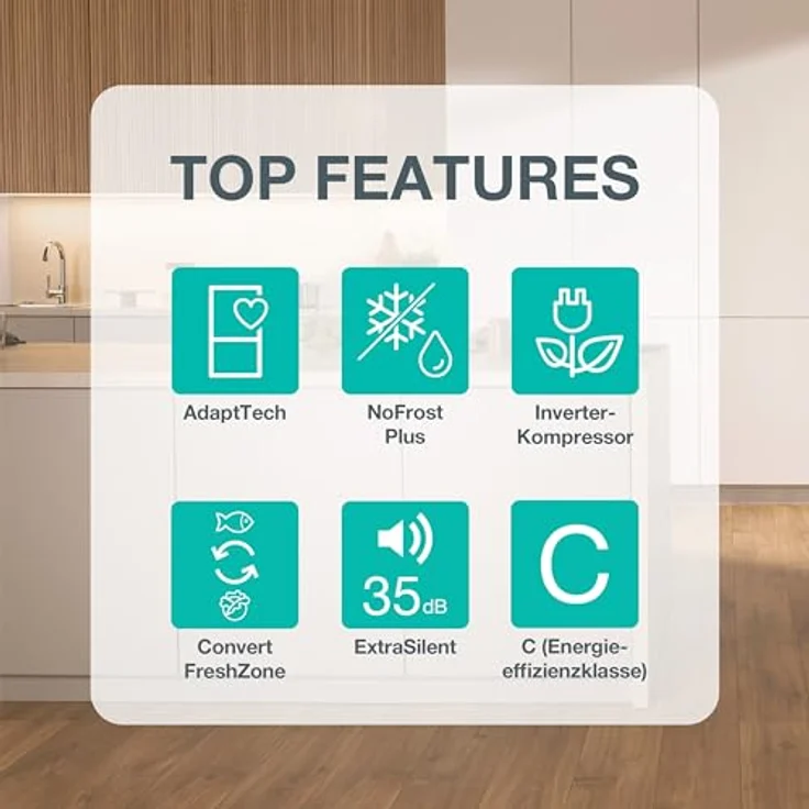Gorenje NRK620CA2XL4 Kühl- und Gefrierkombination, freistehend, 331 Liter, Edelstahl, InverterCompressor, ExtraSilent – Bild 3