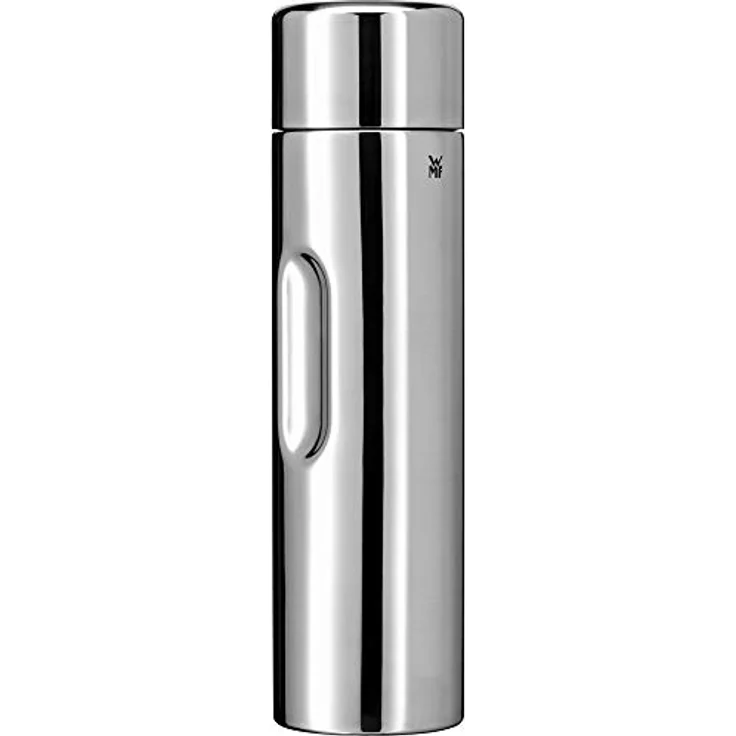 WMF Motion Isolierkanne, 1,0 l, Cromargan Edelstahl, für Tee oder Kaffee, Thermosflasche mit Trinkbecher, hält 24h kalt und 12h warm, Edelstahl – Bild 3