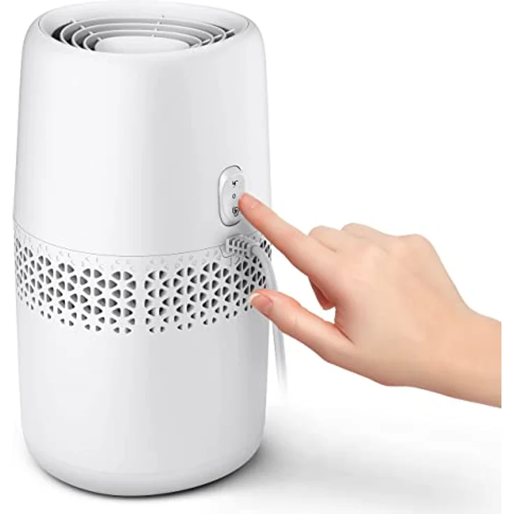 Philips Domestic Appliances Luftbefeuchtung 2000er Serie - NanoCloud-Technologie, Befeuchtet Räume bis zu 31m2, 2L Wassertank, 99% weniger Bakterien, Weiß, (HU2510/10) – Bild 2