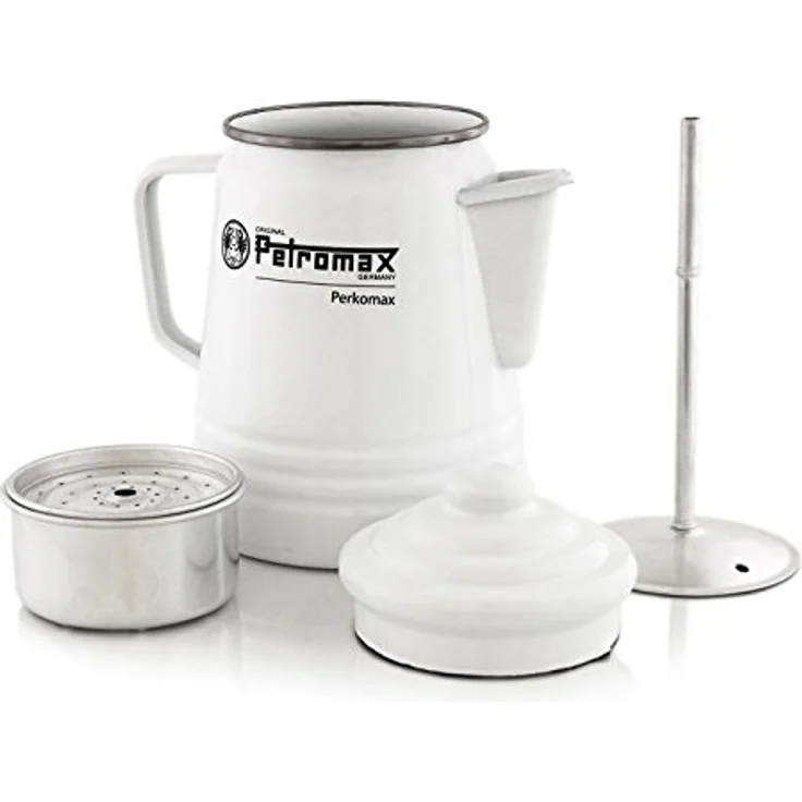 Petromax Perkomax Perkolator per-9-w Kaffeebereiter, weiß – Bild 3