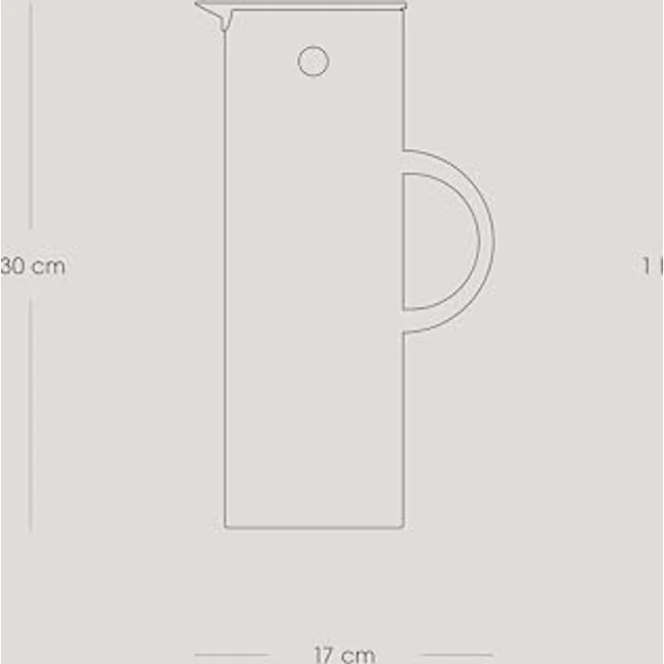 Em77 Isolierkanne 1 L, Sand By Stelton – Bild 4