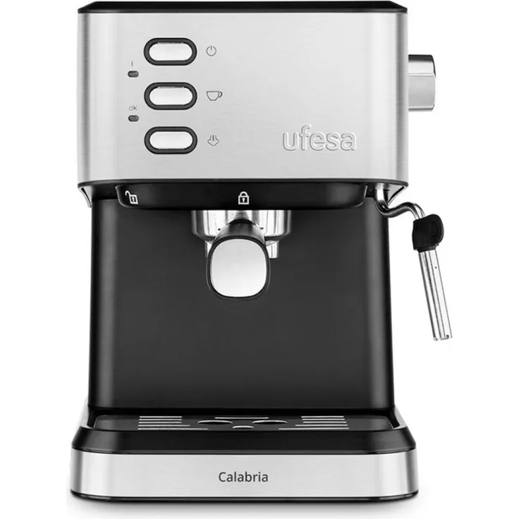 Ufesa Express-Kaffeemaschine CALABRIA, Kaffeevollautomat, steckbares Design