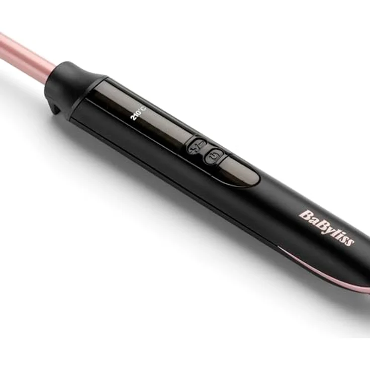 Babyliss 10mm Curling mit Quartz-Keramik Beschichtung für Afro-Locken rosa Schwarz C449E für voluminöse & glamouröse Locken – Bild 3