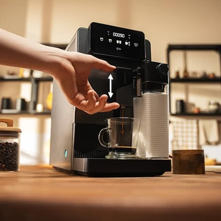 Cecotec Kaffeemaschine Cremmaet Latte 19Bar Inox, vollautomatische Espressomaschine mit 1,1 L Wassertank für Kaffeebohnen – Bild 10