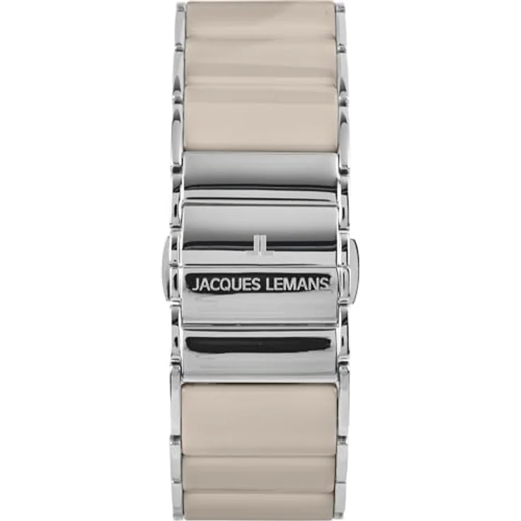 JACQUES LEMANS Damenuhr Dublin Keramik Sand 1-1940N – Bild 2