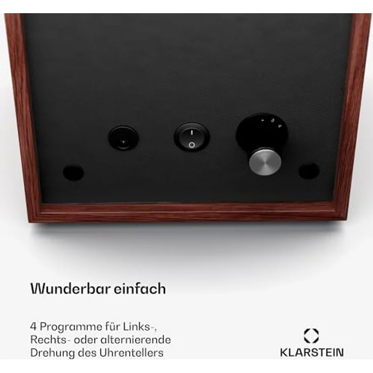 Klarstein Uhrenbeweger Brienz 1, Uhrendreher für 1 Uhr mit Acryl-Tür und blauen LEDs, 4 TPD Einstellungen – Bild 6