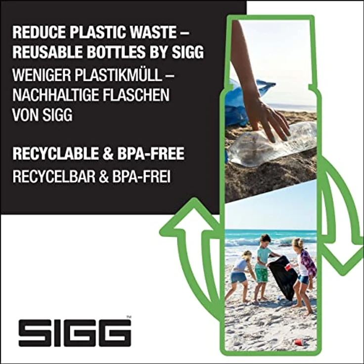 SIGG Gemstone IBT Thermo Trinkflasche (1.1 L), schadstofffreie und isolierte Trinkflasche, auslaufsichere Thermo-Flasche aus Edelstahl – Bild 4
