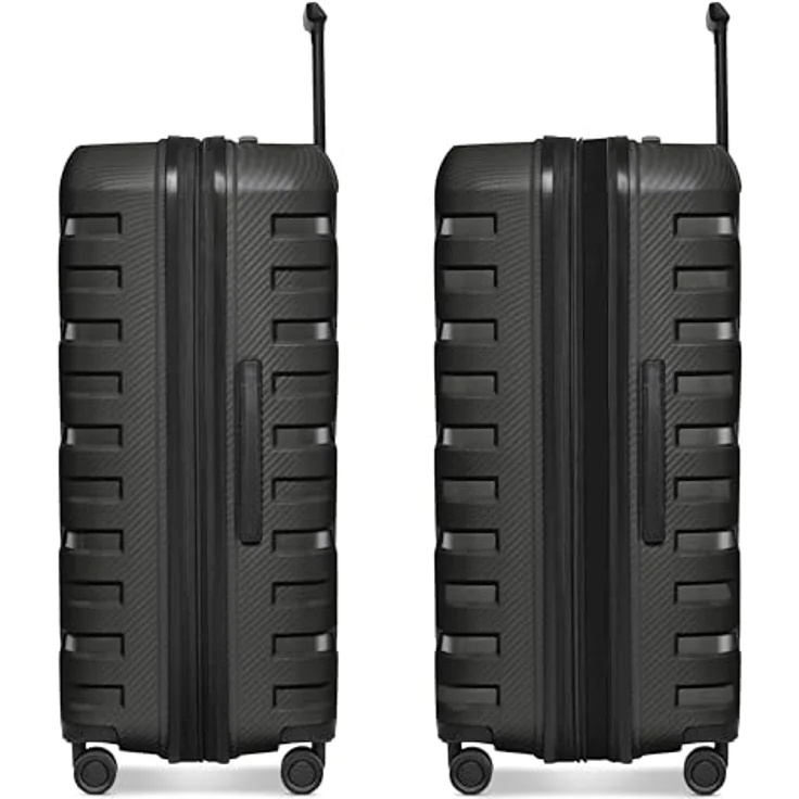 Smartbox Hartschalen-Trolley Edition 01, 4 Rollen, Polypropylen, Schwarz – Bild 2