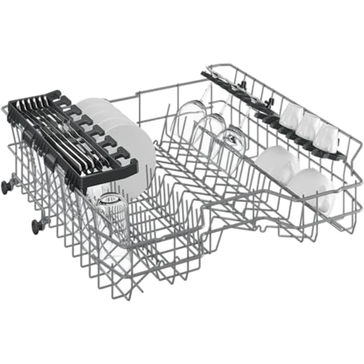 Beko BDSN15422X, teilintegrierter Einbaugeschirrspüler, 60cm, Energieeffizienzklasse D, 5 Spülprogramme, Eco 50 und Quick und Shine – Bild 2