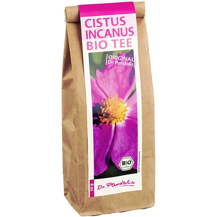Dr. Pandalis Cistus Incanus Bio Tee, 50 g - Genußtee mit balsamischem Geschmack