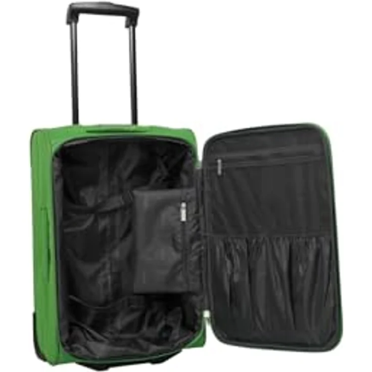 Travelite Weichgepäck-Trolley 2W Trolley, 2 Rollen, Green - Handgepäck mit leisen Rollen, 37 l Volumen, 100% Polyester – Bild 5