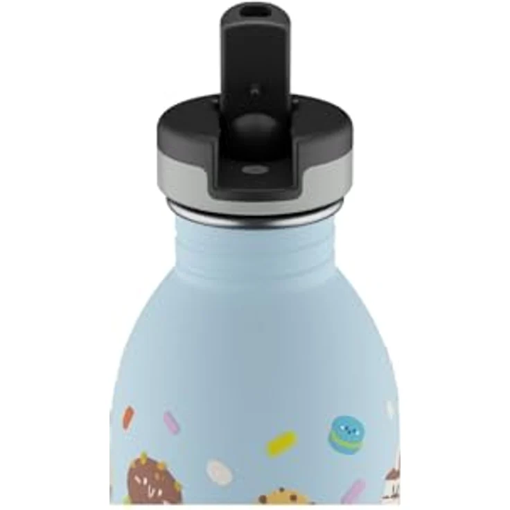 24 Bottles Urban Bottle Kids, leichte Edelstahl-Trinkflasche für Kinder, emissionsfreies Design – Bild 3