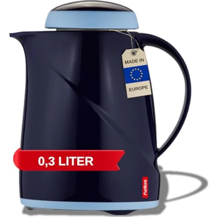 Helios Wave Kunststoff-Isolierkanne, dunkelblau, 0,3 Liter – Bild 2