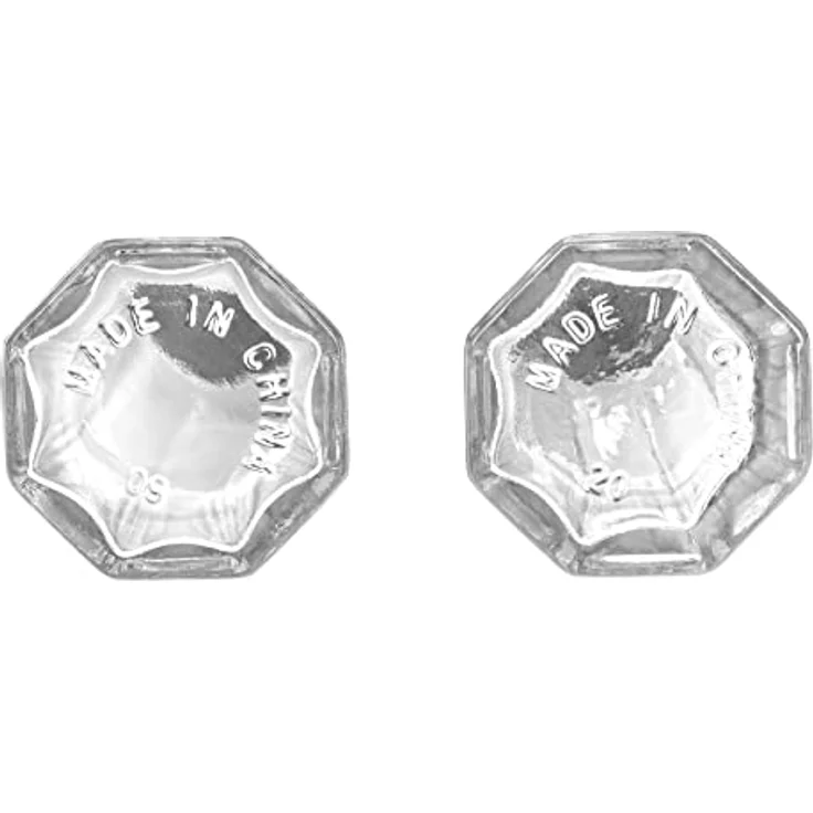 Westmark Salz- und Pfefferstreuer-Set, 2-tlg., Fassungsvermögen je 40 ml, Glas-Rostfreier Edelstahl, New York, Transparent-Silber, 65262270 – Bild 6