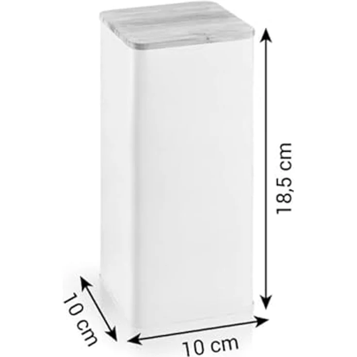 Tescoma Vorratsdosen-Set Online, 10 x 10 x 18,5 cm, mit Bambusdeckel und Silikondichtung für optimale Frische – Bild 4